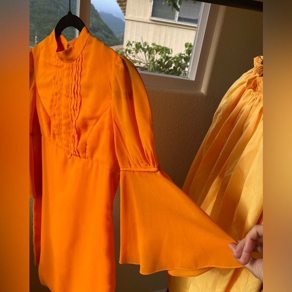 SOLD mod micro mini dress - Picture 2 of 4